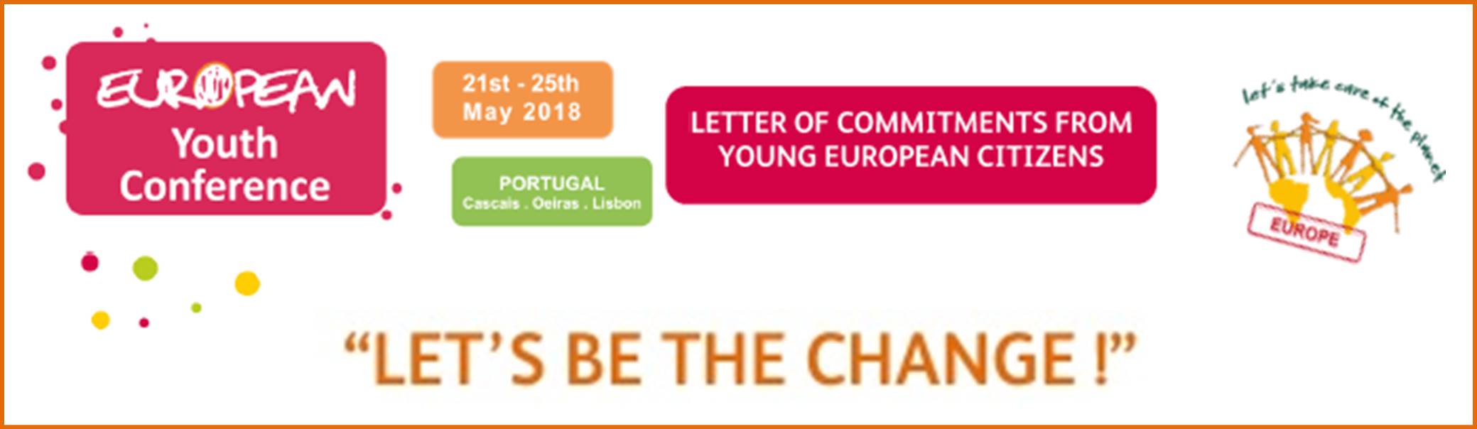 banner lets be the change
