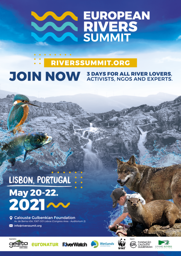 Poseter European Rivers Summit 2021